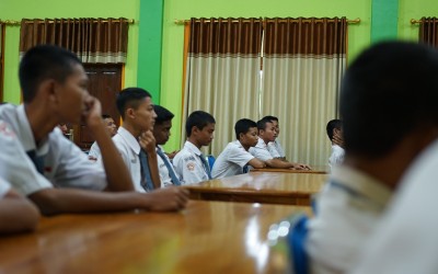 SMKN 2 Demak Menjemput Berkah Ramadhan Lewat Pengajian Bersama